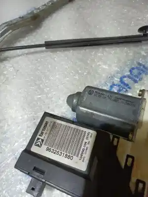 Peça sobressalente para automóvel em segunda mão elevador de vidros dianteira esquerda por citroen c5 berlina 2.2 hdi vivace referências oem iam 9632531880