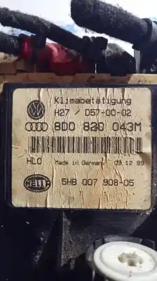 Автозапчасти б/у климат-контроль за AUDI A4 CABRIOLET (8H) 1.8 T [1.8 Ltr. - 120 kW 20V Turbo] ссылки OEM IAM 8D0820043M  