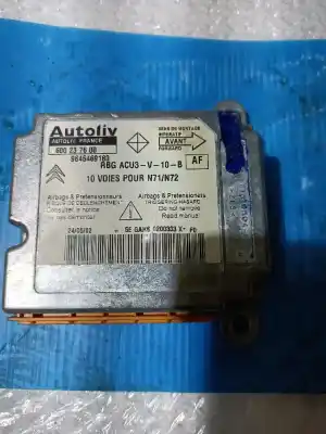Gebrauchtes Autoersatzteil Steuergerät Airbag zum CITROEN XSARA BERLINA 2.0 HDi 66kW Premier OEM-IAM-Referenzen 9646469180  