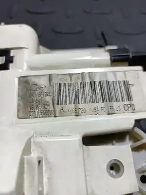 Peça sobressalente para automóvel em segunda mão comando de sofagem (chauffage / ar condicionado) por renault scenic ii pack authentique 110 cv / 81 kw referências oem iam 666572q