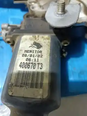 Pezzo di ricambio per auto di seconda mano alzacristalli posteriore destro per renault scenic rx4 (ja0) 1.9 dci salomon riferimenti oem iam 400670t3  