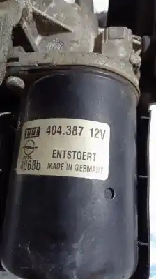 Piesă de schimb auto la mâna a doua motor stergãtor fatã pentru opel astra g caravan g-z16xe referințe oem iam 404387  