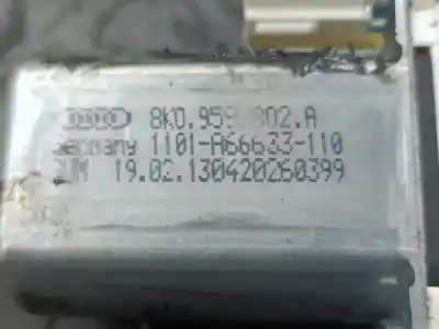 Peça sobressalente para automóvel em segunda mão elevador de vidros dianteiro direito por audi a4 avant (8k5) básico referências oem iam 8k0837462a  