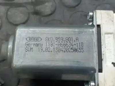 Second-hand car spare part driver left window regulator for audi a4 avant (8k5) básico oem iam references 8k0837461a  