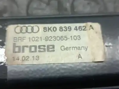 Second-hand car spare part rear right window regulator for audi a4 avant (8k5) básico oem iam references 8k0839462a  
