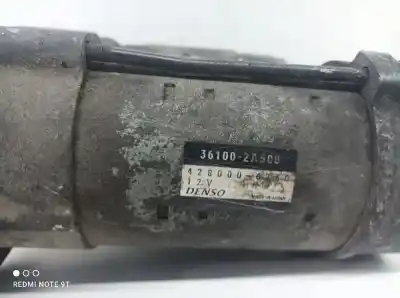 Pezzo di ricambio per auto di seconda mano motorino di avviamento per kia ceed (ed) active 116 cv / 85 kw riferimenti oem iam 361002a500  