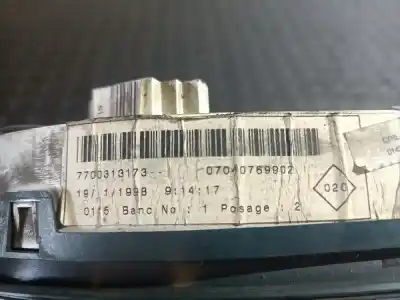 Second-hand car spare part dashboard for renault kangoo f kc0 alize oem iam references 7700313173  