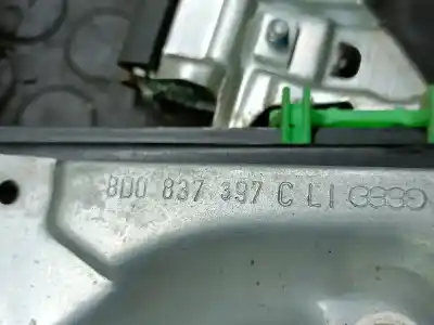 Second-hand car spare part driver left window regulator for audi a4 cabriolet (8h) 1.8 t [1.8 ltr. - 120 kw 20v turbo] oem iam references 8d0837753c  