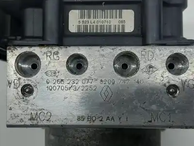 Peça sobressalente para automóvel em segunda mão Abs por RENAULT CLIO III CLIO III Referências OEM IAM 8200747140  0266232077