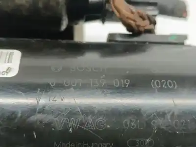 Second-hand car spare part starter motor for audi a4 ber. (b8) basico oem iam references 03l911021e  