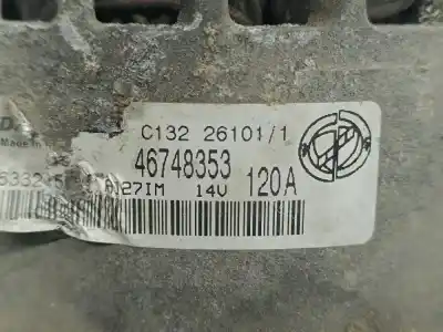 Автозапчасти б/у генератор за fiat stilo (192) 1.9 jtd / 1.9 jtd 115 active ссылки oem iam 46748353  