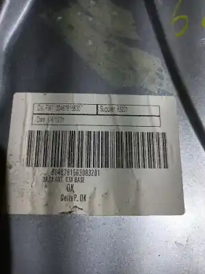 Автозапчасти б/у регулятор стекла переднего левого за fiat stilo (192) 1.9 jtd / 1.9 jtd 115 active ссылки oem iam 00467815630  250901