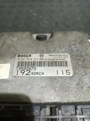 Автозапчасти б/у блок управления двигателем за fiat stilo (192) 1.9 jtd / 1.9 jtd 115 active ссылки oem iam 73502673  