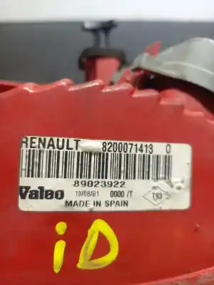 Автозапчастина б/у лівий ход ліхар для RENAULT CLIO II FASE II (B/CB0) Посилання на OEM IAM 8200071413  89023922