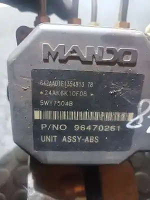 Second-hand car spare part abs for chevrolet aveo ls oem iam references 96470261  