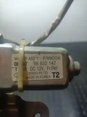 Second-hand car spare part passenger side right window regulator for chevrolet aveo ls oem iam references 96652142