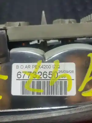 Pezzo di ricambio per auto di seconda mano lampada posteriore sinistra per opel corsa b corsa b riferimenti oem iam 67732650