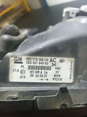 Second-hand car spare part LEFT HEADLIGHT for CORSA ASTRA  OEM IAM references 093175368LH  