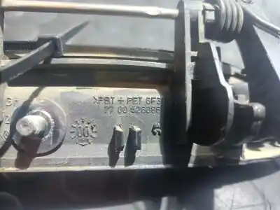 Автозапчастина б/у завнішня ручка задня ліва для renault clio ii fase ii (b/cb0) 1.9 dti diesel 80 cv / 59 kw посилання на oem iam 7700426086  