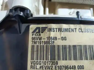 Peça sobressalente para automóvel em segunda mão quadrante por seat alhambra (7v8) se referências oem iam 7m1919863f  