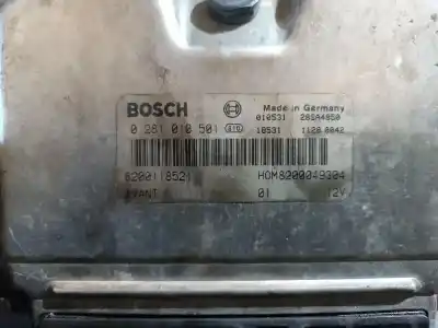 Автозапчастина б/у ебу контролер двигуна для renault clio ii fase ii (b/cb0) 1.9 dti diesel 80 cv / 59 kw посилання на oem iam 8200118521  0281010501