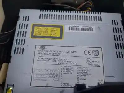 Peça sobressalente para automóvel em segunda mão sistema de áudio / rádio cd por kia sorento (bl) d4cb referências oem iam 