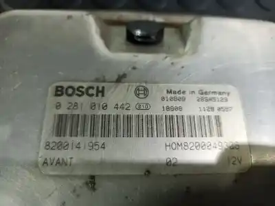 Second-hand car spare part ecu engine control for renault scenic (ja..) 1.9 dci authentique 102 cv / 75 kw oem iam references 0281010442  0281010442