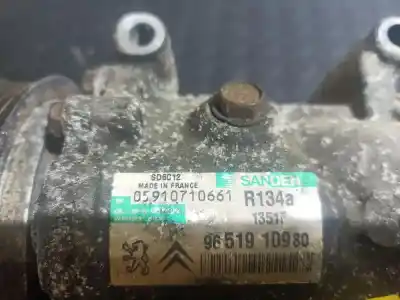 Peça sobressalente para automóvel em segunda mão Compressor De Ar Condicionado A/a A/c por CITROEN C4 COUPE Collection Referências OEM IAM 9651910980  