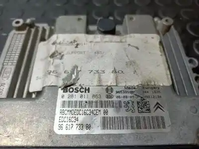 Second-hand car spare part ecu engine control for citroen c4 coupe collection oem iam references 9661773380  