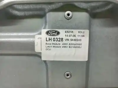 Second-hand car spare part driver left window regulator for ford focus berlina (cap) ambiente (d) oem iam references 4m51b045h17aa  