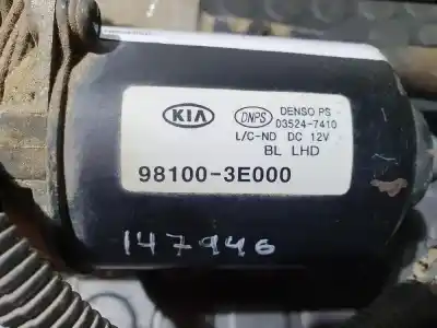 Peça sobressalente para automóvel em segunda mão motor do limpa para brisas por kia sorento 2.5 crdi concept referências oem iam 981003e000  