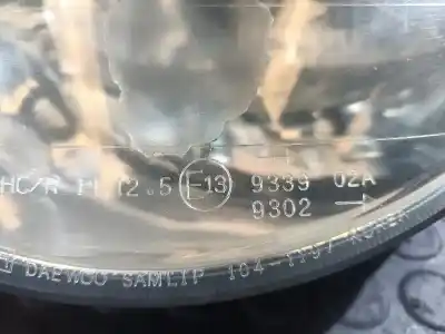 Peça sobressalente para automóvel em segunda mão farol / farolim esquerdo por daewoo matiz city referências oem iam 93399302  