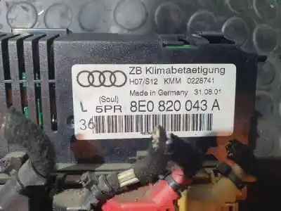 Pezzo di ricambio per auto di seconda mano controllo climatico per audi a4 avant (b5) 1.9 tdi quattro riferimenti oem iam 8e0820043a  