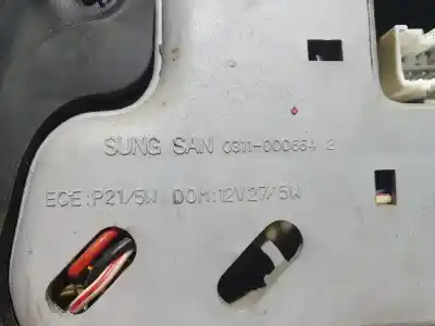 Peça sobressalente para automóvel em segunda mão farolim traseiro direito por daewoo nexia gl referências oem iam 03110006642  