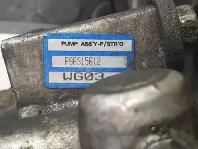 Second-hand car spare part steering pump for daewoo matiz city oem iam references p96315612  