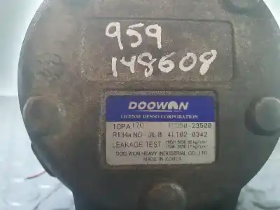 Peça sobressalente para automóvel em segunda mão compressor de ar condicionado a/a a/c por kia sorento 2.5 crdi concept referências oem iam 1?25023500  