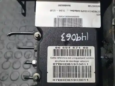 Peça sobressalente para automóvel em segunda mão Abs por CITROEN C4 COUPE Collection Referências OEM IAM 9659457180  9644988280