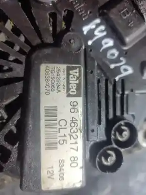 Peça sobressalente para automóvel em segunda mão alternador por citroen c4 coupe collection referências oem iam 9646321780