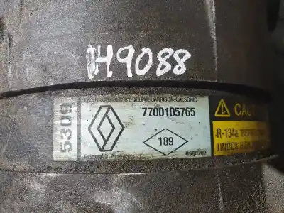 Pezzo di ricambio per auto di seconda mano compressore aria condizionata per renault scenic (ja..) 1.9 dci authentique 102 cv / 75 kw riferimenti oem iam 7700105765  