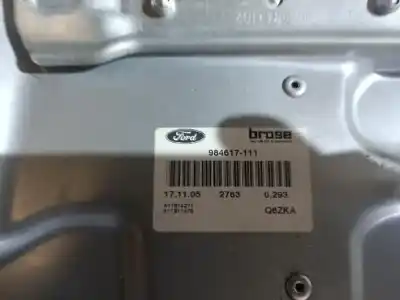 Second-hand car spare part driver left window regulator for ford focus berlina (cap) ambiente (d) oem iam references 984617111  
