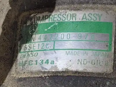 Автозапчастина б/у компресор кондиционера для clase c clase a w168 160 168.033 посилання на oem iam 447200976  