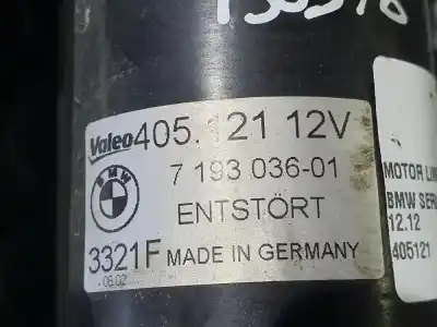 Peça sobressalente para automóvel em segunda mão motor do limpa para brisas por bmw serie 1 berlina (e81/e87) 118d referências oem iam 719303601  405121