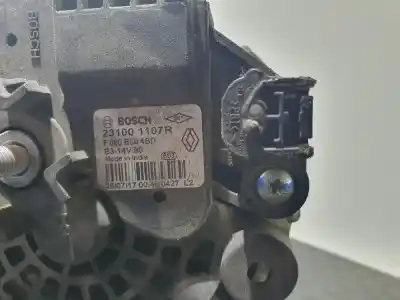 Peça sobressalente para automóvel em segunda mão alternador por renault clio iv life referências oem iam 231001107r  