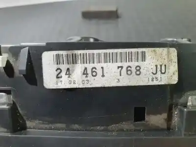 Peça sobressalente para automóvel em segunda mão QUADRANTE por OPEL ZAFIRA A  Referências OEM IAM 24461768JU  