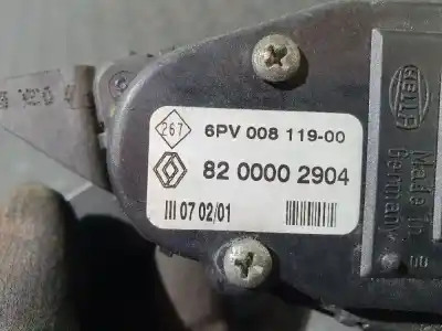 Автозапчастина б/у педаль акселератора для renault laguna ii (bg0) expression посилання на oem iam 8200002904  