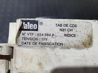Pezzo di ricambio per auto di seconda mano controllo climatico per renault clio ii fase ii b cb0 authentique riferimenti oem iam 6546984a  