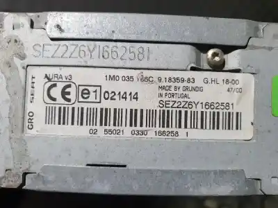 Second-hand car spare part AUDIO SYSTEM / RADIO CD for SEAT LEON  OEM IAM references 1M0035186  