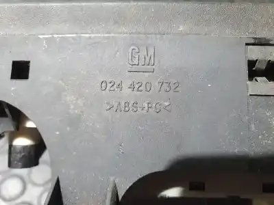 Peça sobressalente para automóvel em segunda mão Comando De Sofagem (chauffage / Ar Condicionado) por OPEL ZAFIRA A ZAFIRA A Referências OEM IAM 024420732  56342