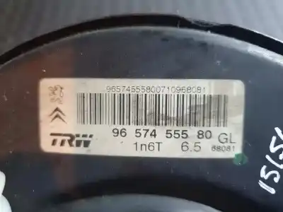 Peça sobressalente para automóvel em segunda mão Servo Freio por PEUGEOT 207 Urban Referências OEM IAM 9657455580  32067093