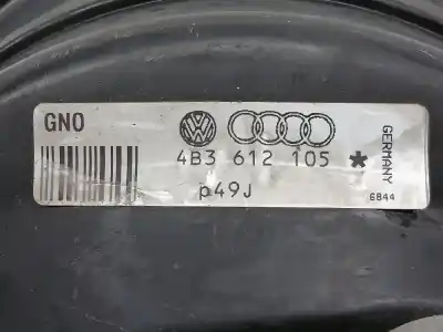 Second-hand car spare part brake servo for audi a6 06 2.5 tdi-vw ref: 4f0820521a / audi 4f0910521 / denso cz246810-5840 / bosch 9140010511. con central oem iam references 4b3612105  2435